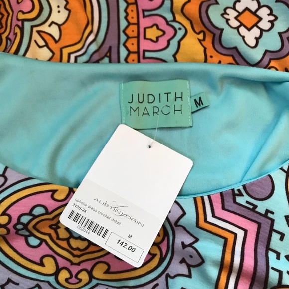 NWT Judith March shift dress with bell sleeves - Picture 6 of 7